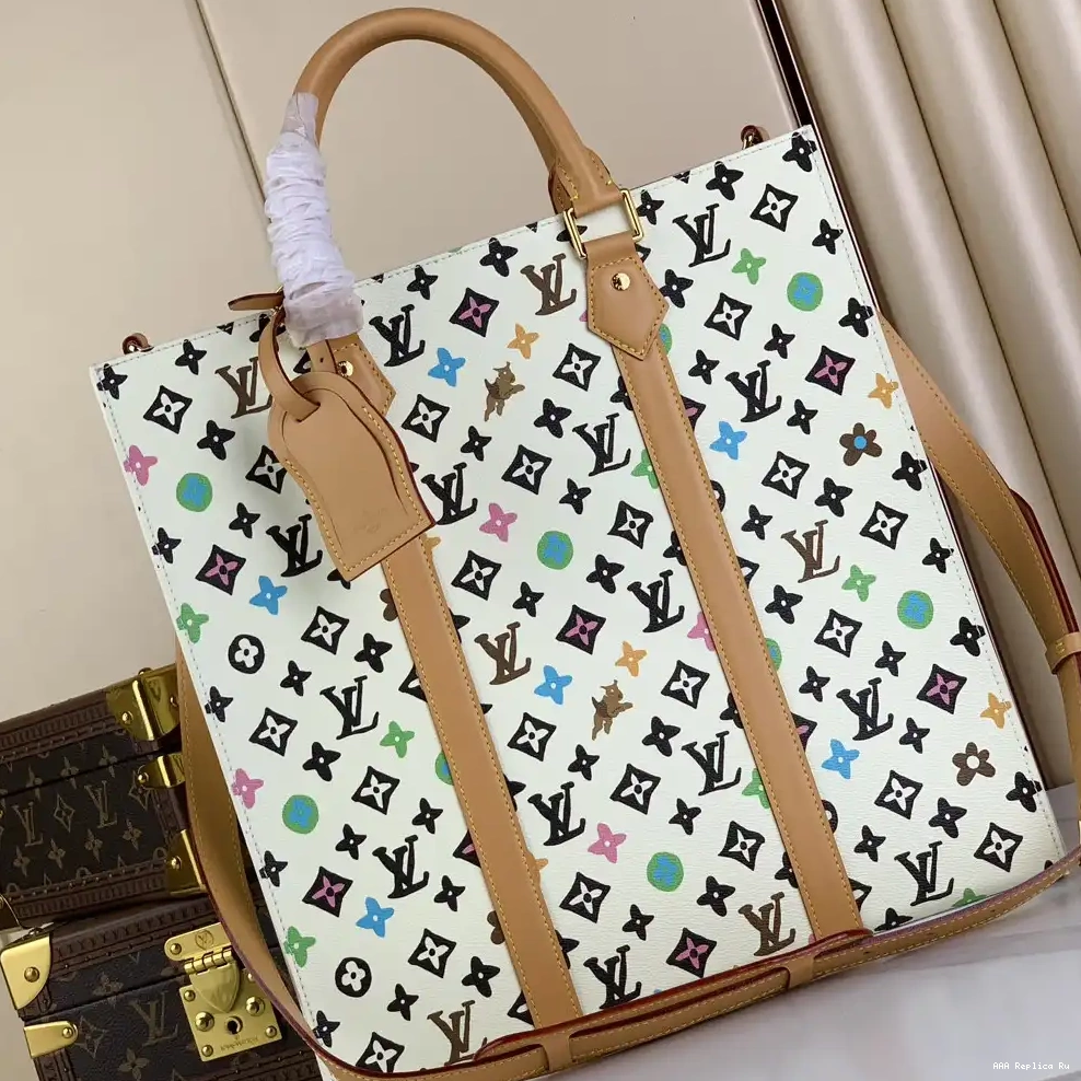 AAA Pruses Bags Sac carryall LOUIS Plat VUITTON 0523